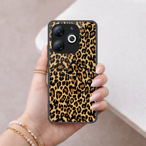 Infinix Smart 8 Cover - Vanilla Dream Series - HQ Ultra Shine Premium Infinity Glass Soft Silicon Borders Case