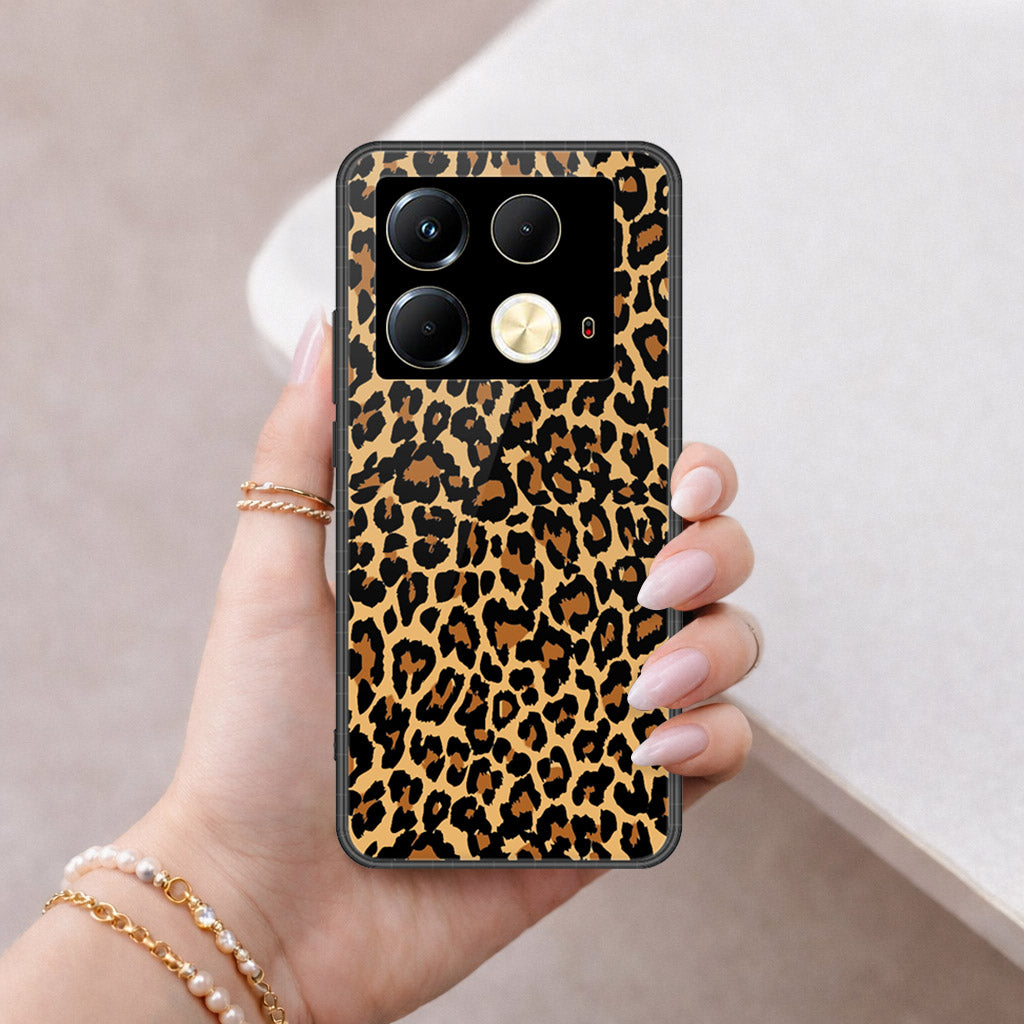 Infinix Note 40 Cover - Vanilla Dream Series - HQ Ultra Shine Premium Infinity Glass Soft Silicon Borders Case (Fast Delivery)