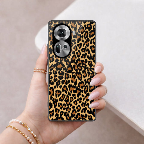 Oppo Reno 11 5G Cover - Vanilla Dream Series - HQ Ultra Shine Premium Infinity Glass Soft Silicon Borders Case