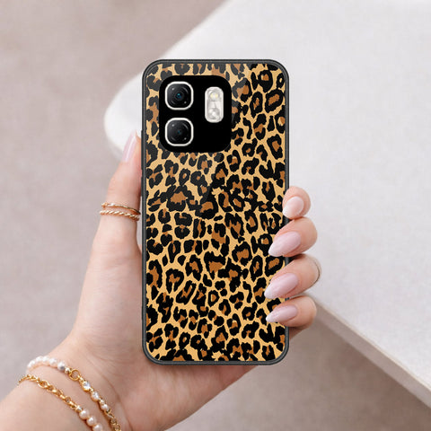 Infinix Smart 9 Cover - Vanilla Dream Series - HQ Ultra Shine Premium Infinity Glass Soft Silicon Borders Case