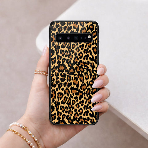 Samsung Galaxy S10 5G Cover - Vanilla Dream Series - HQ Ultra Shine Premium Infinity Glass Soft Silicon Borders Case
