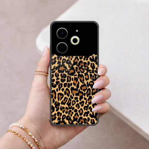 Tecno Pova 6 Cover - Vanilla Dream Series - HQ Ultra Shine Premium Infinity Glass Soft Silicon Borders Case