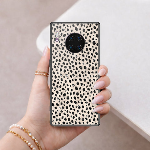 Huawei Mate 30 Pro Cover - Vanilla Dream Series - HQ Ultra Shine Premium Infinity Glass Soft Silicon Borders Case