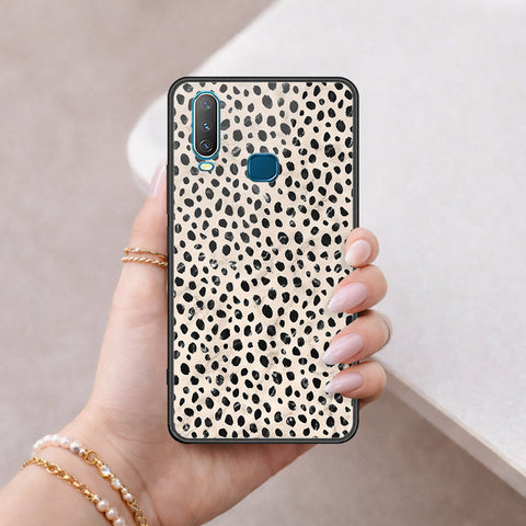 Vivo Y15 Cover - Vanilla Dream Series - HQ Ultra Shine Premium Infinity Glass Soft Silicon Borders Case