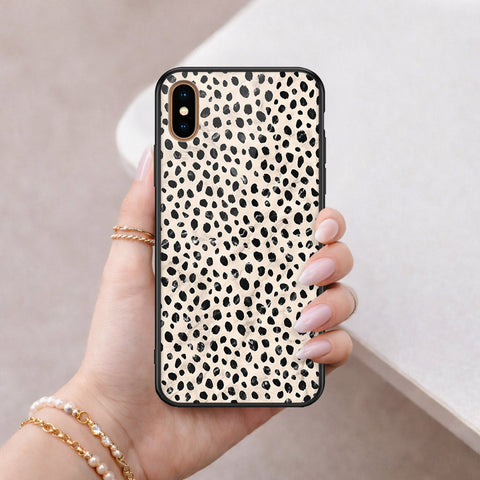 iPhone XS Max - Vanilla Dream Series - HQ Ultra Shine Premium Infinity Glass Soft Silicon Borders Case