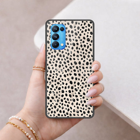Oppo Reno 5 Pro 5G Cover - Vanilla Dream Series - HQ Ultra Shine Premium Infinity Glass Soft Silicon Borders Case
