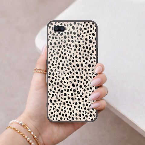 Oppo A3s Cover - Vanilla Dream Series - HQ Ultra Shine Premium Infinity Glass Soft Silicon Borders Case
