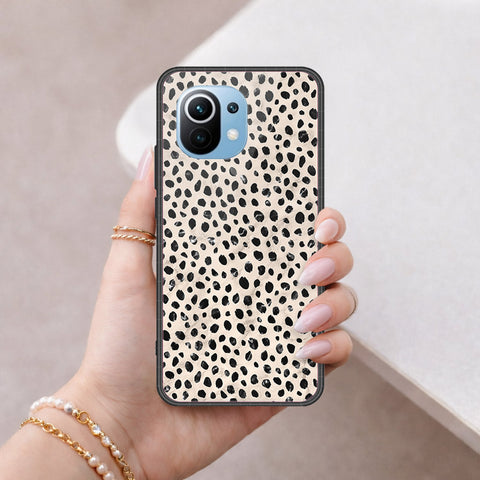Xiaomi Mi 11 Cover - Vanilla Dream Series - HQ Ultra Shine Premium Infinity Glass Soft Silicon Borders Case