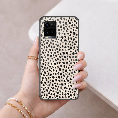 Vivo Y21t Cover - Vanilla Dream Series - HQ Ultra Shine Premium Infinity Glass Soft Silicon Borders Case