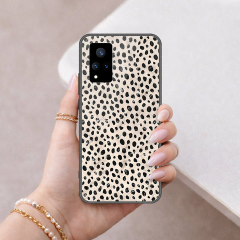 Vivo V21 5G Cover - Vanilla Dream Series - HQ Ultra Shine Premium Infinity Glass Soft Silicon Borders Case