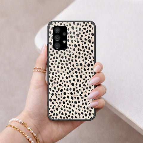 Samsung Galaxy A33 5G Cover - Vanilla Dream Series - HQ Ultra Shine Premium Infinity Glass Soft Silicon Borders Case