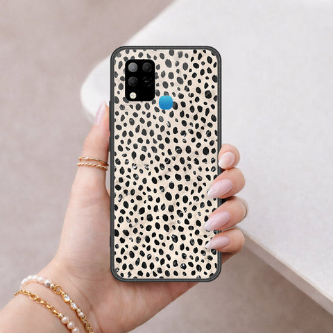 Infinix Hot 10s Cover - Vanilla Dream Series - HQ Ultra Shine Premium Infinity Glass Soft Silicon Borders Case