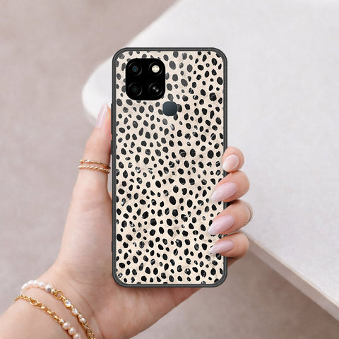 Infinix Smart 6 Cover - ONation Persian Rugs Series 2 - HQ Ultra Shine Premium Infinity Glass Soft Silicon Borders Cas