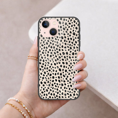 iPhone 14 - Vanilla Dream Series - HQ Ultra Shine Premium Infinity Glass Soft Silicon Borders Case