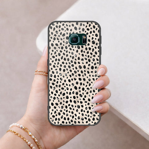 Samsung Galaxy S6 Edge Plus Cover - Vanilla Dream Series - HQ Ultra Shine Premium Infinity Glass Soft Silicon Borders Case