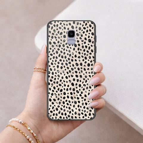 Samsung Galaxy J6 2018 Cover - Vanilla Dream Series - HQ Ultra Shine Premium Infinity Glass Soft Silicon Borders Case
