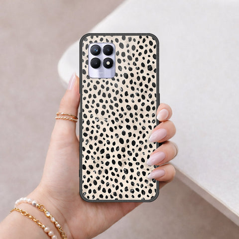 Realme 8i Cover - Vanilla Dream Series - HQ Ultra Shine Premium Infinity Glass Soft Silicon Borders Case