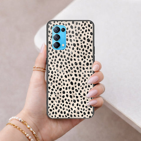 Oppo Reno 5 4G Cover - Vanilla Dream Series - HQ Ultra Shine Premium Infinity Glass Soft Silicon Borders Case