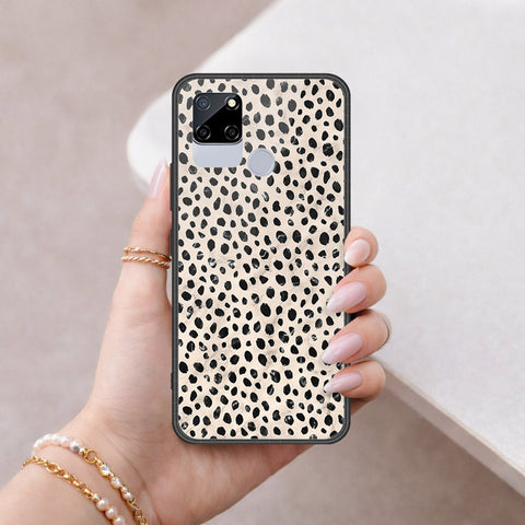 Realme C12 Cover - Vanilla Dream Series - HQ Ultra Shine Premium Infinity Glass Soft Silicon Borders Case