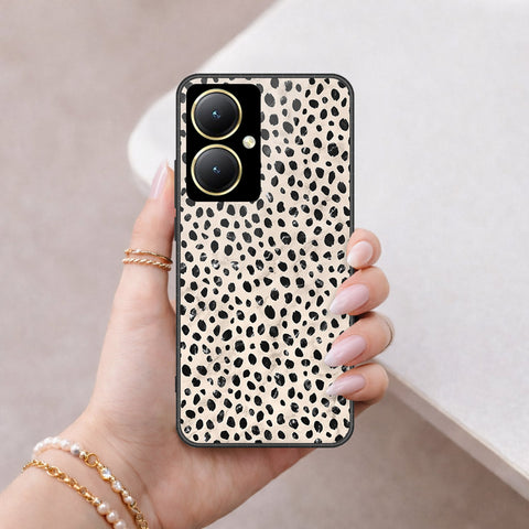 Vivo Y35m Plus Cover - Vanilla Dream Series - HQ Ultra Shine Premium Infinity Glass Soft Silicon Borders Case