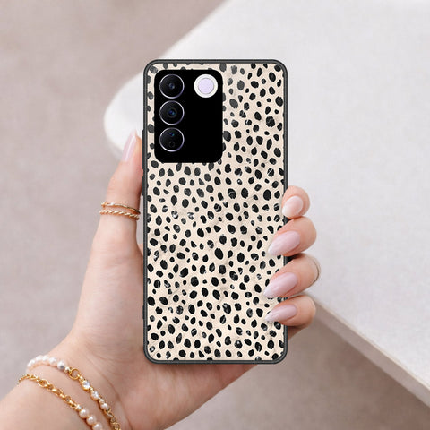 Vivo S16e Cover - Vanilla Dream Series - HQ Ultra Shine Premium Infinity Glass Soft Silicon Borders Case