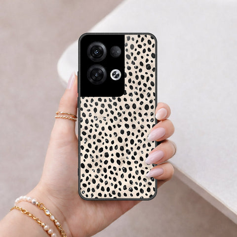 Oppo Reno 8 Pro  Cover - Vanilla Dream Series - HQ Ultra Shine Premium Infinity Glass Soft Silicon Borders Case