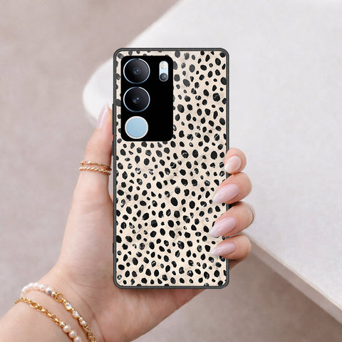Vivo S17 Cover - Vanilla Dream Series - HQ Ultra Shine Premium Infinity Glass Soft Silicon Borders Case