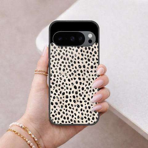 Google Pixel 9 Pro Cover - Vanilla Dream Series - HQ Ultra Shine Premium Infinity Glass Soft Silicon Borders Case