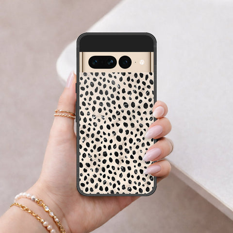 Google Pixel 7 Pro Cover - Vanilla Dream Series - HQ Ultra Shine Premium Infinity Glass Soft Silicon Borders Case