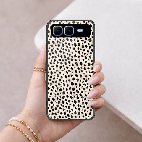 Infinix Smart 10 Plus Cover - Vanilla Dream Series - HQ Ultra Shine Premium Infinity Glass Soft Silicon Borders Case