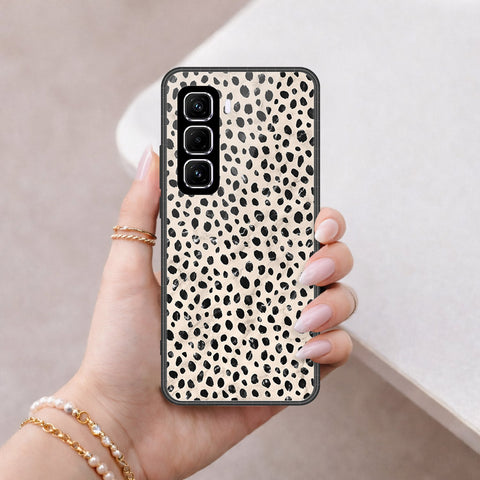 Infinix Hot 60 Pro Cover - Vanilla Dream Series - HQ Ultra Shine Premium Infinity Glass Soft Silicon Borders Case