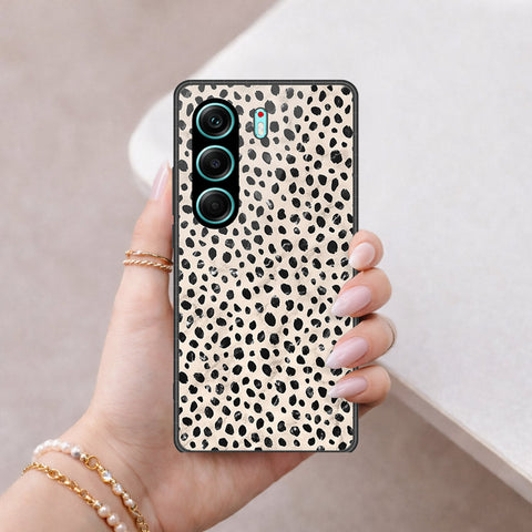 Tecno Camon 40 Pro Cover - Vanilla Dream Series - HQ Ultra Shine Premium Infinity Glass Soft Silicon Borders Case