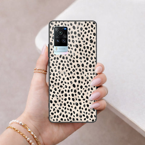 Vivo X60 Pro Cover - Vanilla Dream Series - HQ Ultra Shine Premium Infinity Glass Soft Silicon Borders Case