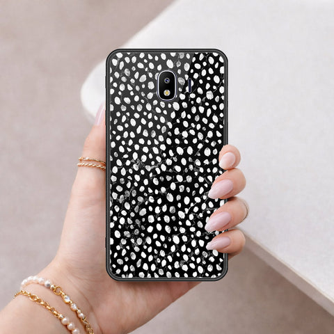 Samsung Galaxy J4 2018 Cover - Vanilla Dream Series - HQ Ultra Shine Premium Infinity Glass Soft Silicon Borders Case