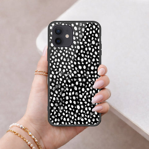 iPhone 12 Mini Cover - Vanilla Dream Series - HQ Ultra Shine Premium Infinity Glass Soft Silicon Borders Case