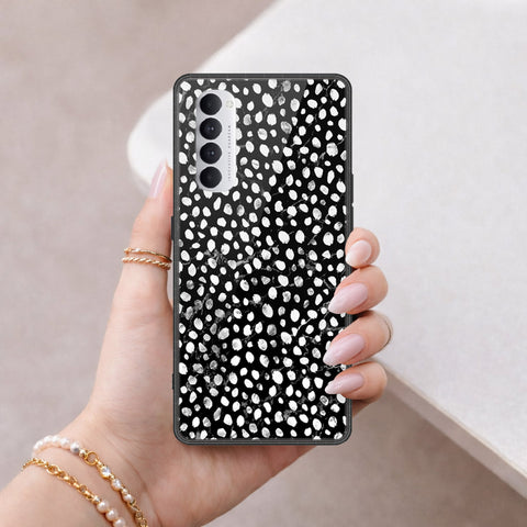 Oppo Reno 4 Pro Cover - Vanilla Dream Series - HQ Ultra Shine Premium Infinity Glass Soft Silicon Borders Case