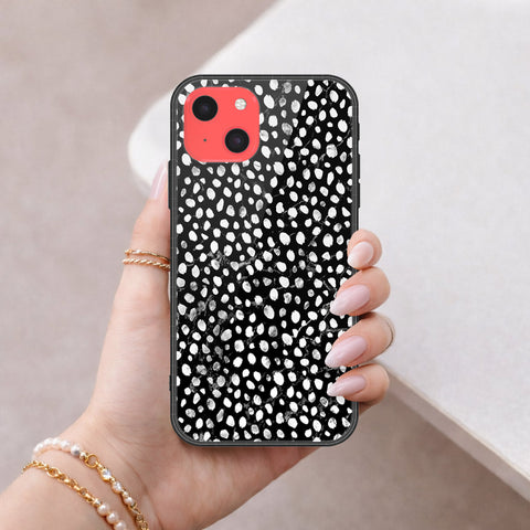 iPhone 13 Mini Cover - Vanilla Dream Series - HQ Ultra Shine Premium Infinity Glass Soft Silicon Borders Case