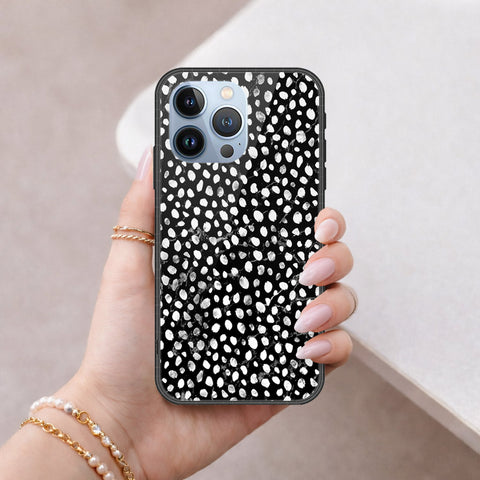 iPhone 13 Pro Cover - Vanilla Dream Series - HQ Ultra Shine Premium Infinity Glass Soft Silicon Borders Case