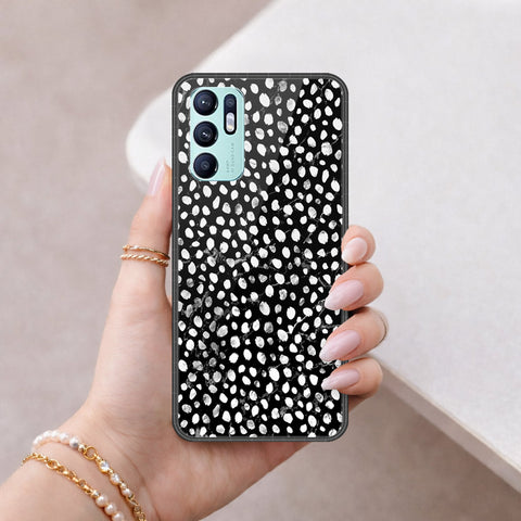 Oppo Reno 6 Cover - Vanilla Dream Series - HQ Ultra Shine Premium Infinity Glass Soft Silicon Borders Case