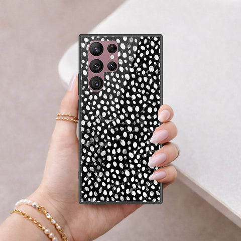Samsung Galaxy S22 Ultra 5G Cover - Vanilla Dream Series - HQ Ultra Shine Premium Infinity Glass Soft Silicon Borders Case