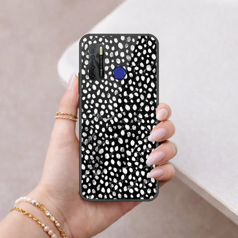 Infinix Hot 9 Pro Cover - Vanilla Dream Series - HQ Ultra Shine Premium Infinity Glass Soft Silicon Borders Case