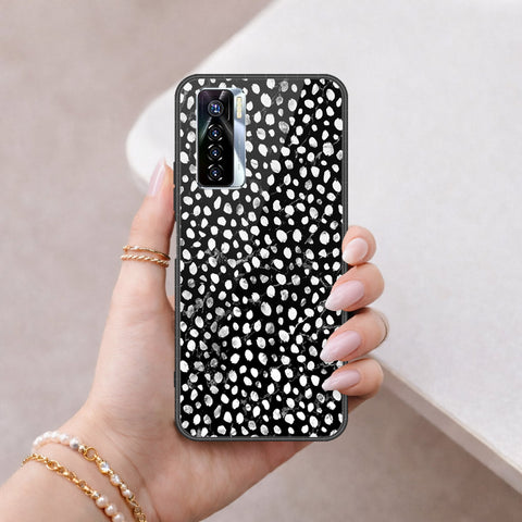 Tecno Camon 17 Pro Cover - Vanilla Dream Series - HQ Ultra Shine Premium Infinity Glass Soft Silicon Borders Case