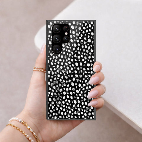 Samsung Galaxy S23 Ultra 5G Cover - Vanilla Dream Series - HQ Ultra Shine Premium Infinity Glass Soft Silicon Borders Case