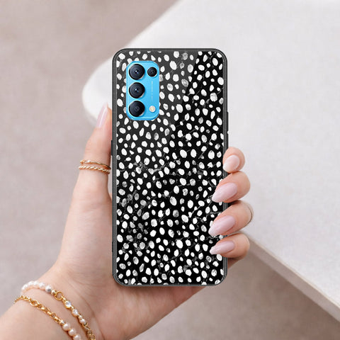 Oppo Reno 5 4G Cover - Vanilla Dream Series - HQ Ultra Shine Premium Infinity Glass Soft Silicon Borders Case