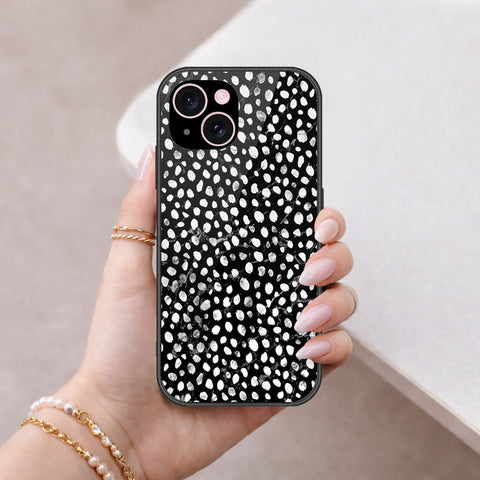 iPhone 15 Cover - Vanilla Dream Series - HQ Ultra Shine Premium Infinity Glass Soft Silicon Borders Case