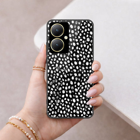 Vivo Y35m Plus Cover - Vanilla Dream Series - HQ Ultra Shine Premium Infinity Glass Soft Silicon Borders Case