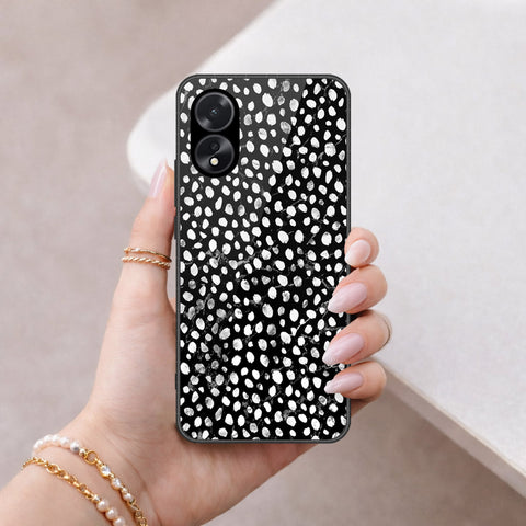 Oppo A18 Cover - Vanilla Dream Series - HQ Ultra Shine Premium Infinity Glass Soft Silicon Borders Case