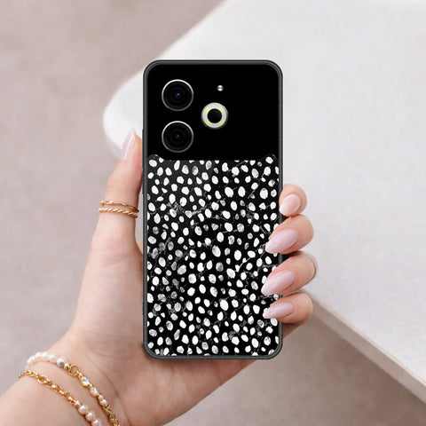 Tecno Pova 6 Cover - Vanilla Dream Series - HQ Ultra Shine Premium Infinity Glass Soft Silicon Borders Case