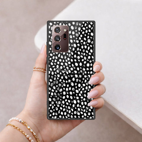 Samsung Galaxy Note 20 Ultra Cover - Vanilla Dream Series - HQ Ultra Shine Premium Infinity Glass Soft Silicon Borders Case