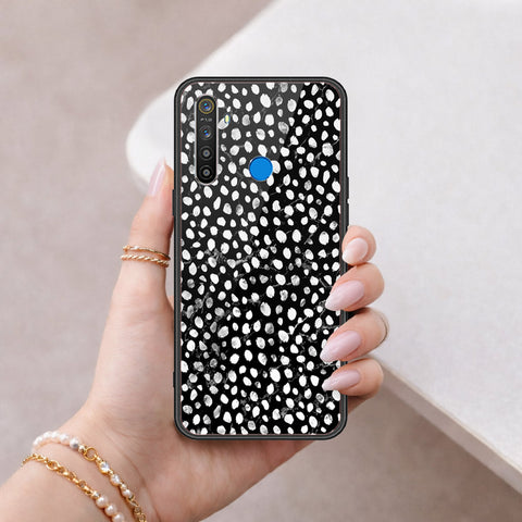 Realme 5 Cover - Vanilla Dream Series - HQ Ultra Shine Premium Infinity Glass Soft Silicon Borders Case